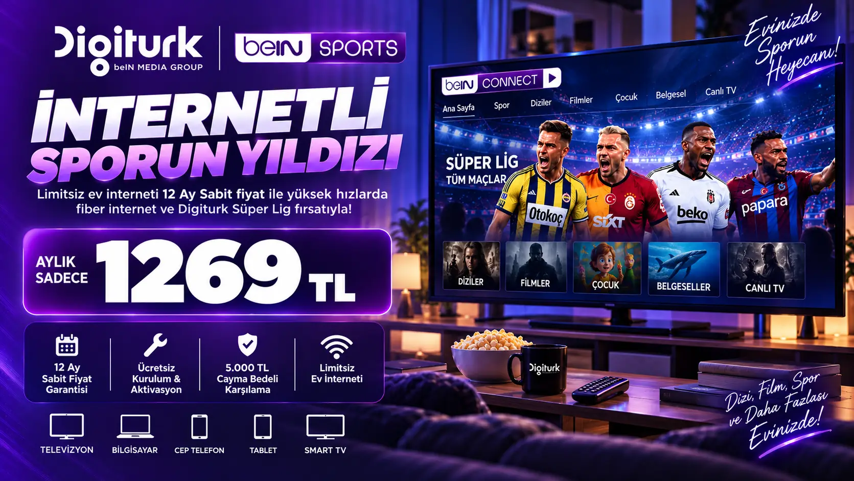 Digiturk İnternetli Sporun Yıldızı